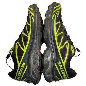 Salomon XT-6 Neon Tokyo trail running sneaker black/ponderosa pine mens size 12